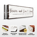 Forever And Ever Amen Faith Sign II by Tailored Canvases