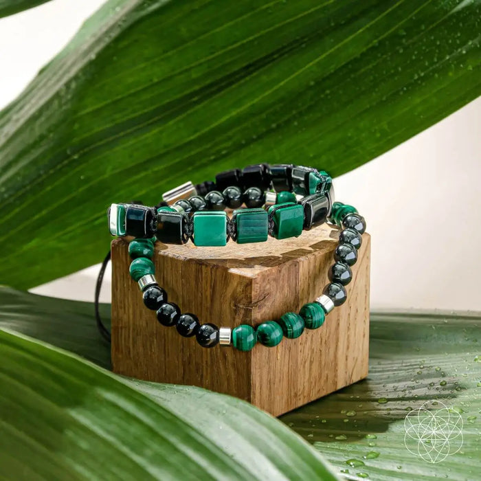 Fortress of Heart & Mind: Bracelet Set for Mental Healing by Conscious Items