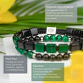 Fortress of Heart & Mind: Bracelet Set for Mental Healing by Conscious Items