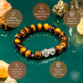 Fortune Flows - Tiger’s Eye & Pixiu Bracelet by Conscious Items
