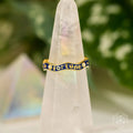 Fortune Magnet - Aquamarine Ring of Prosperity by Conscious Items