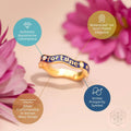 Fortune Magnet - Aquamarine Ring of Prosperity by Conscious Items