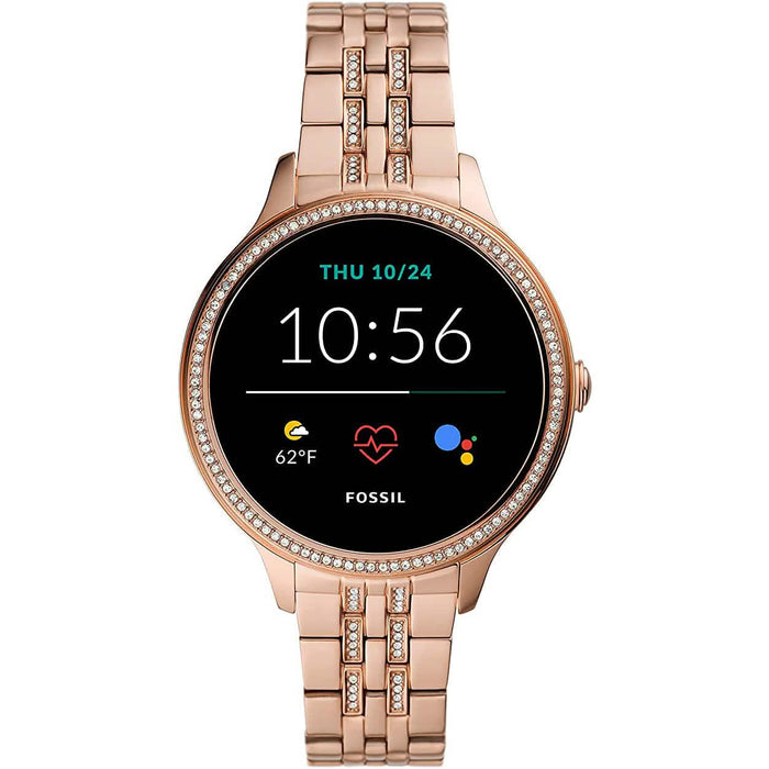 Fossil 42mm Gen 5E Stainless Steel Touchscreen Smart Watch with Heart Rate by DailySale