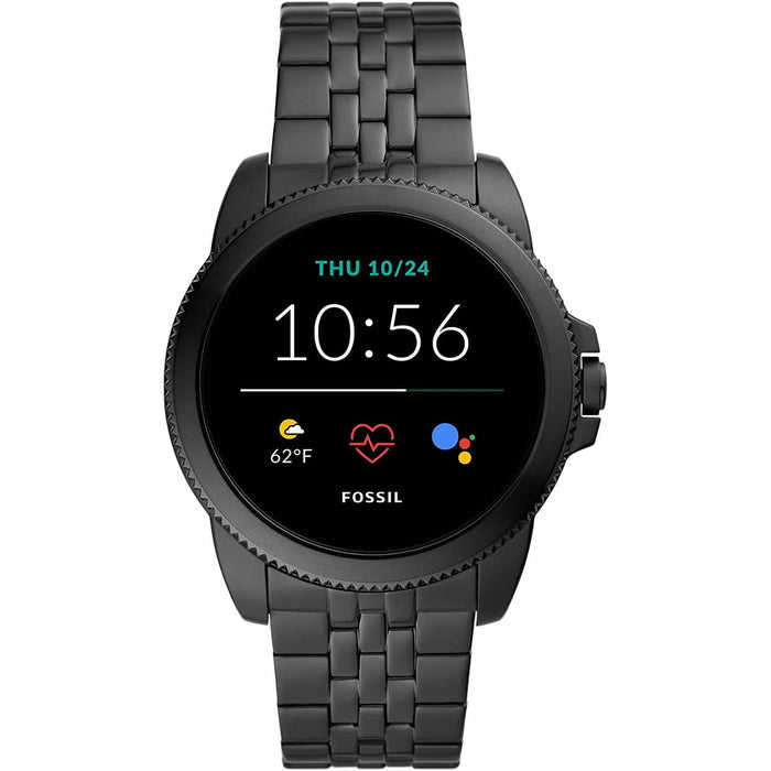 Fossil Men's Gen 5E 44mm Stainless Steel Touchscreen Smartwatch with Alexa by DailySale