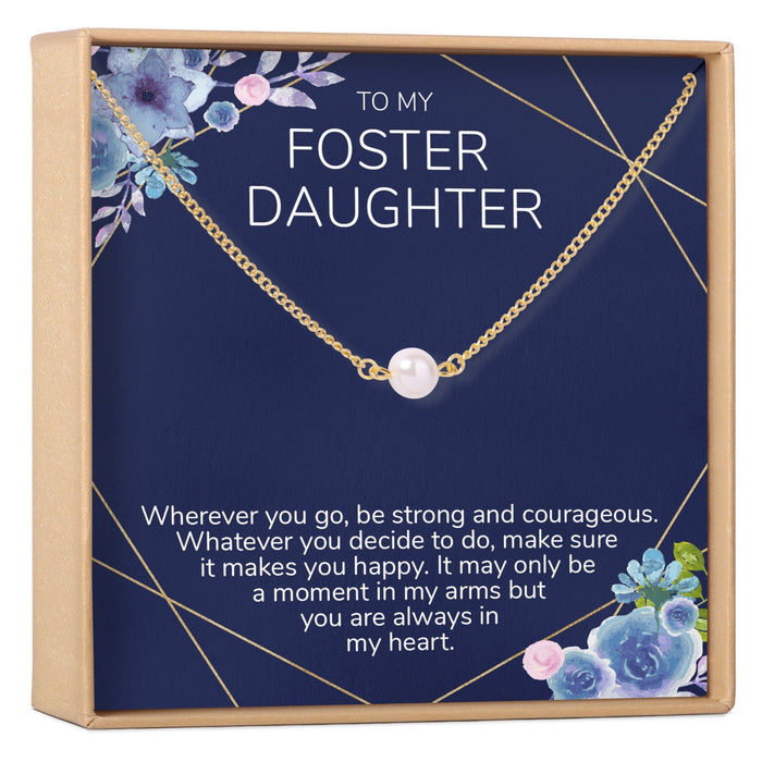 Foster Daughter Pearl Necklace by Dear Ava