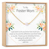 Foster Mom Cross Pearl Necklace