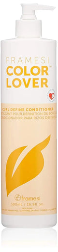 Framesi Color Lover Curl Define Conditioner, Conditioner for Curly Hair with Quinoa, Color Treated Hair by Price Is Right Miami