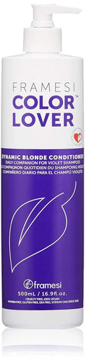 Framesi Color Lover Dynamic Blonde Conditioner, Purple Conditioner, Sulfate Free Conditioner, Color Treated Hair by Price Is Right Miami