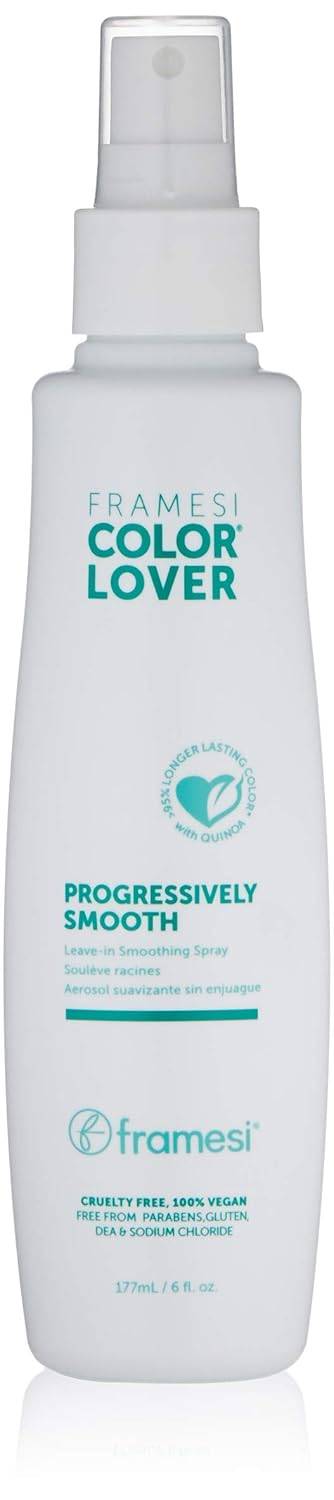 Framesi Color Lover Progressively Smooth Leave-In Smoothing Spray, 6 oz