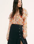 Free People Say It to Me Bodysuit, Size Large by Vanessa Jane