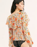 Free People Say It to Me Bodysuit, Size Large by Vanessa Jane