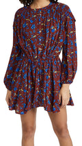 Free People Flower Fields Mini Dress, Size Medium by Vanessa Jane