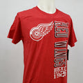 NHL Detroit Red Wings Mens Heathered Tee, Large by Vanessa Jane