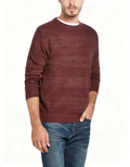 Weatherproof Vintage Mens Sweater Crewneck Striped, Size Large by Vanessa Jane