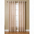 Miller Curtains Home Kailey Botanical Grommet Single Curtain Panel,95 Panel/Gold by Vanessa Jane
