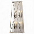 Zlite 447-4S-as 4.5 X 10 X 24 in. Tressle Antique Silver Wall Sconce by Vanessa Jane