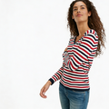 Tommy Hilfiger Womens Blue Striped Long Sleeve Top, Size XL by Vanessa Jane