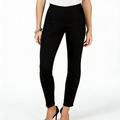 Inc Pull-on Skinny Jeans, Size 2/Black by Vanessa Jane