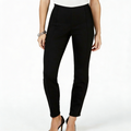 Inc Pull-on Skinny Jeans, Size 2/Black by Vanessa Jane