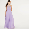 B. Darlin Womens Juniors Embellished Empire Waist Halter Dress, Size 3/4 by Vanessa Jane