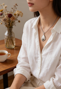 Charter Club Silver-Sculptural Disc Pendant Necklace by Vanessa Jane