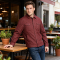 Weatherproof Vintage Mens Waxed Sherpa Lined Trucker Jacket, Size Medium by Vanessa Jane