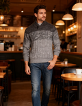 Weatherproof Vintage Mens Ombré Shawl-Neck Sweater Size XXL by Vanessa Jane
