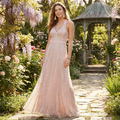 Trixxi Juniors Floral-Embroidered Tulle Gown, Size 5 by Vanessa Jane