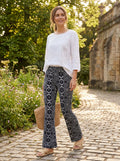 Stoosh Size Small Palazzo Paisley Pants, Size XS by Vanessa Jane