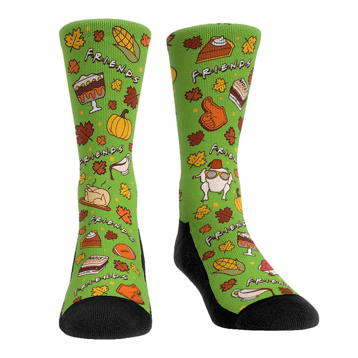 Friends - Thanksgiving All-Over by Rock 'Em Socks