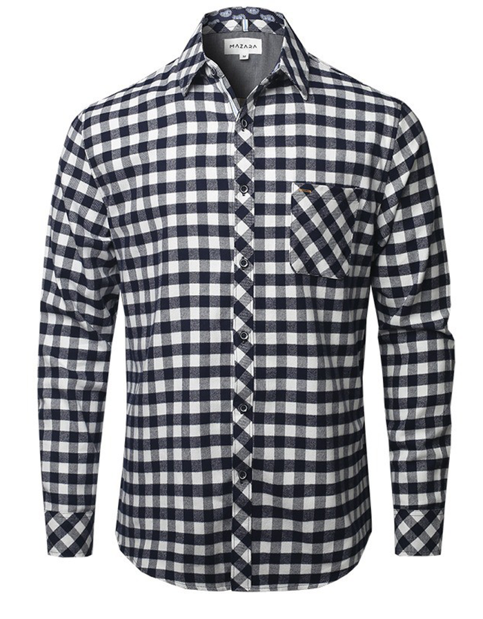 Printed Flannel Long Sleeve by Boutique 23