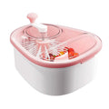 Fruit, Vegetable Manual Washing Spinner with Brush Hand Crank by DailySale