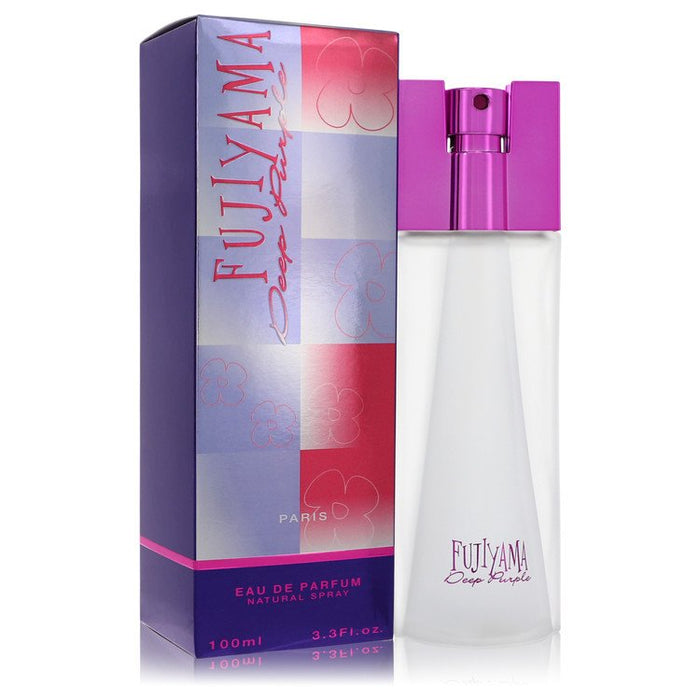 Fujiyama Deep Purple by Succes De Paris Eau De Parfum Spray 3.4 oz for Women by Avera Group