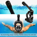 Full Face Mask Swimming Underwater Diving Snorkel Scuba by DailySale