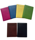Full-Grain Leather Passport Cover – Cambridge Travel Passport Holder by MiamiLeathers.com