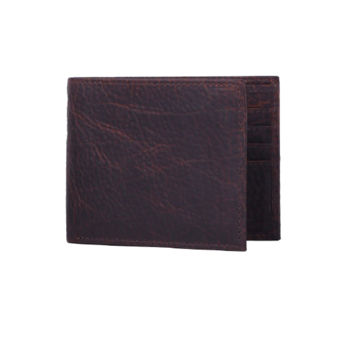 Full-grain Bifold Leather Wallet With RFID by MiamiLeathers.com