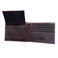 Full-grain Bifold Leather Wallet With RFID by MiamiLeathers.com