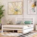 Full Platform Bed Frame with Two Storage Drawers by DailySale