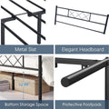 Full Size Bed Frame with Headboard by DailySale