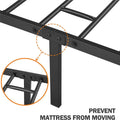 Full Size Bed Frame with Headboard by DailySale