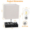 Fully Dimmable Table Lamp by DailySale