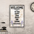 Funny Home Signs II by Tailored Canvases