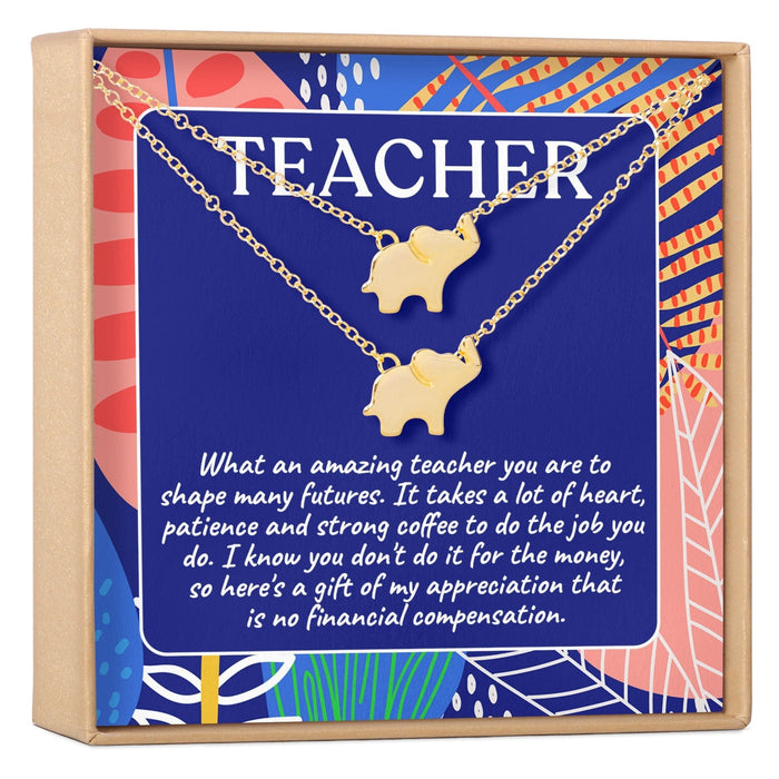 Funny Teacher Necklace, Multiple Styles Jewelry by Dear Ava