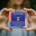 Funny Teacher Necklace, Multiple Styles Jewelry by Dear Ava