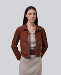 Furniq Uk Womens Suede Studded Jacket, Medium by Vanessa Jane