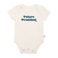 graphic bodysuit | future president by Finn + Emma