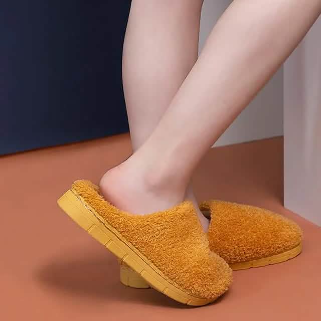 Fuzzy House Slippers Memory Foam Slippers Slip by DailySale