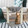 Fuzzy Kitten Scratching Post with Hammock by DailySale