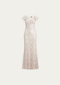 Ralph Lauren Womens Sequined Full-Length Dress, Size 6 by Vanessa Jane