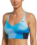 Nike Spectrum Crossback Midkini Top – Battle Blue, Size Xs by Vanessa Jane
